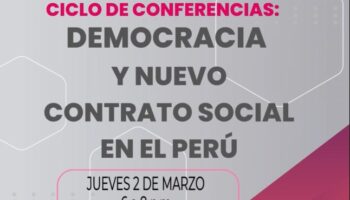 Democracia y el nuevo contrato social en el Perú